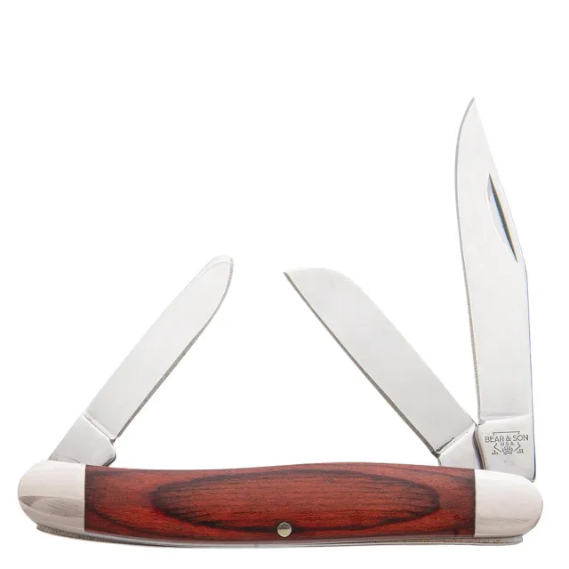 Bear and Son Midsize Stockman Rosewood 3 1/4 in. Model: 218R - View 2