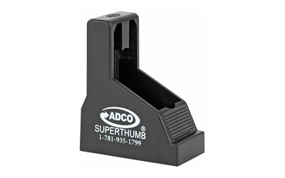 ADCO ST1 Super Thumb Double Stack Magazine Loader - 9mm/.40 S&W, Polymer, Black - View 3