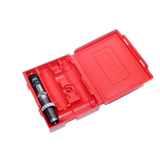 Lee Precision Flat 4-Die Storage Box Multi-Caliber Red - View 2