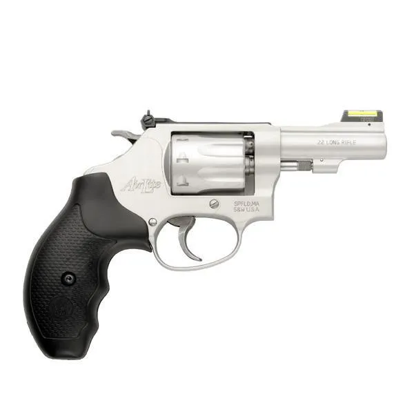Smith & Wesson Model 317 22 LR 3 in Stainless 8 Shot SA/DA Revolver - View 2
