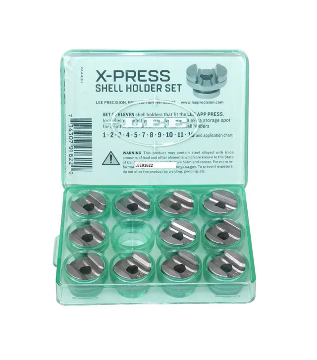 Lee Precision 91622 X-PRESS Universal Shellholder Set - View 2