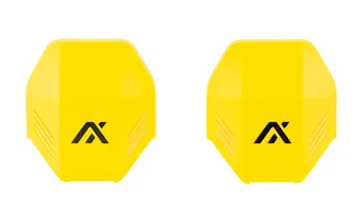 AXIL MXPLTY MX Plate Polymer Over the Head Yellow - View 2