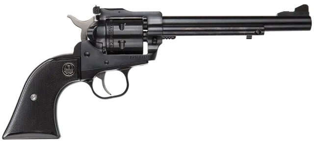 Ruger Single-Six Convertible 22 LR/22 WMR 6.5in 6rd Blued Revolver (0622) - View 2
