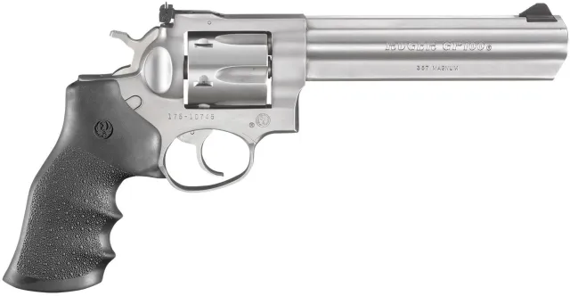 Ruger GP100 1707 357 Magnum 6 In 6 Round Stainless Steel - View 2