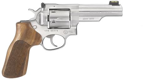 Ruger GP100 Match Champion 10mm Auto Revolver 4.20" Barrel Stainless Steel Hogue Grip - View 2