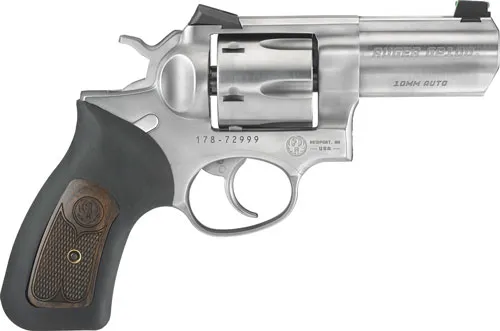 Ruger GP100 Wiley Clapp 10mm 3 In 6 Round Stainless Steel - View 2