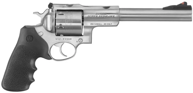 Ruger Super Redhawk 454 Casull 7.5 in Satin Stainless 6rd Double Action - View 2