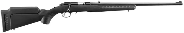 Ruger 8301 American Rimfire 22 LR 22 in Satin Blued 10 Round Bolt Action - View 2