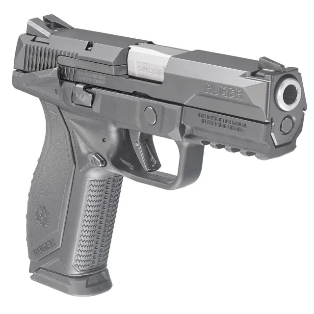 Ruger American Duty Frame 8638 9mm Luger 4.20 in Barrel 10+1 Capacity Black - View 2