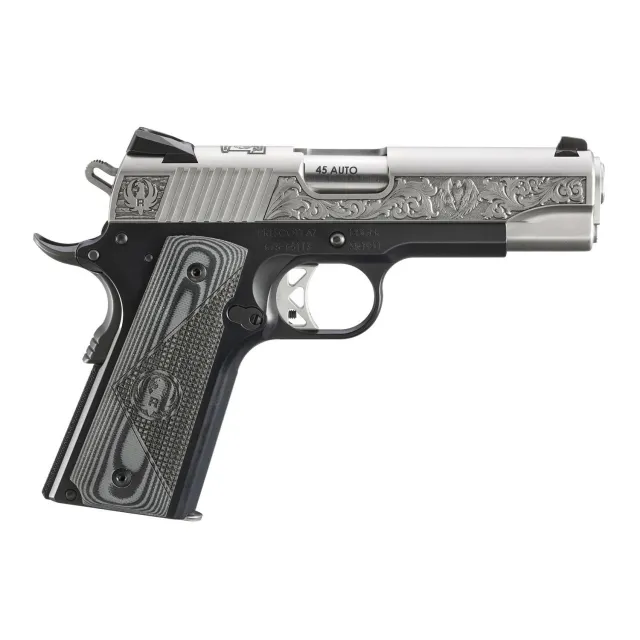 Ruger 16705 SR1911 Comm 45ACP SS Slide Black G10 Grips 7rd Mags - View 2