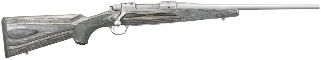 Ruger Hawkeye Compact 243 Win 16.50" Barrel Stainless Black Laminate Stock - View 2