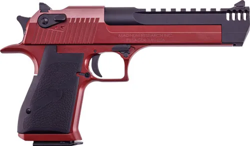 DESERT EAGLE MARK XIX 50AE 6" CRIMSON RED CERAKOTE - View 2