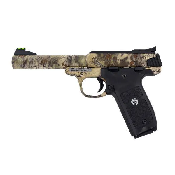 Smith & Wesson SW22 Victory .22 LR 5.5 in Kryptek Highlander 10 Round - View 2