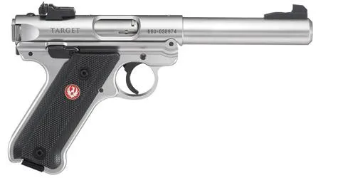 Ruger Mark IV .22 LR 5.5in Bull Barrel 10 Rd Mag Stainless Satin - View 2