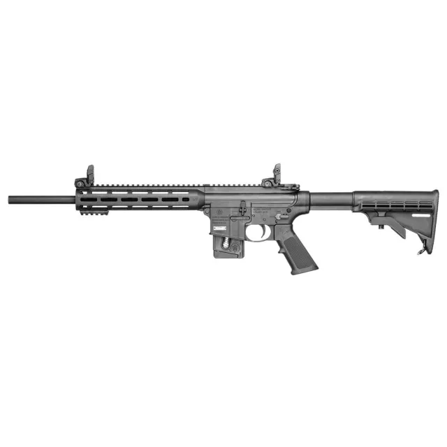 Smith & Wesson M&P15-22 Sport 22 LR Semi-Auto 16.5 in Matte Black 10 rd - View 2