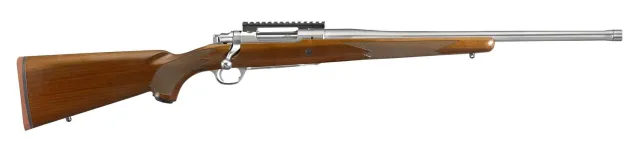 Ruger Hawkeye Hunter 308 Win 20 In 4+1 Satin Stainless Walnut - View 2