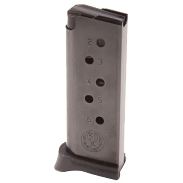 Ruger Magazine 380 ACP 6Rd Blue with Finger Rest Fits LCP - View 2