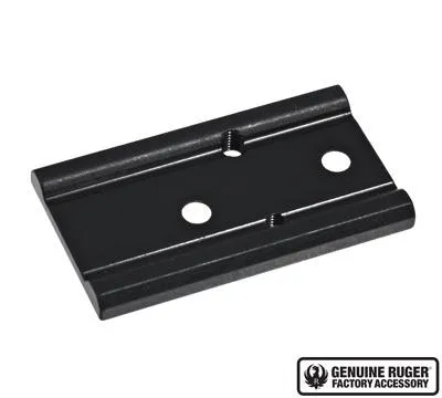 Ruger 90722 Ruger-57 Optic Adapter Plate Aircraft Aluminum Matte Black - View 2