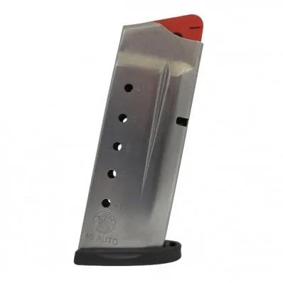 Smith & Wesson 3005566 M&P Shield Magazine: 6-Round .45 ACP, Stainless Steel - View 2