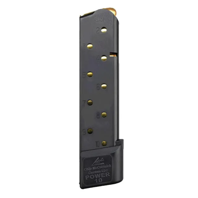 CMC Products 16150C Power Mag 10rd .45 ACP 1911 Black Stainless Steel - View 2
