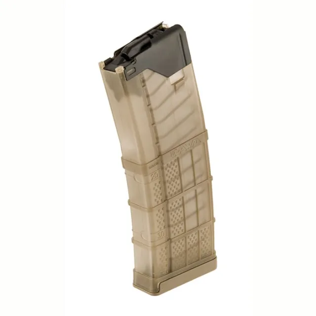 Lancer 999-000-2320-13 L5AWM 30-Round Mag 5.56 NATO Translucent FDE - View 2