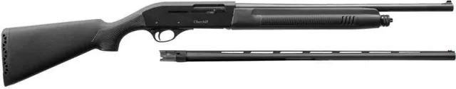 Akkar 111225 Churchill 220 Combo 20 Gauge Shotgun 18.5"/26" Barrel 5+1 - View 2