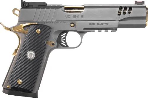 EAA 390199 MC1911 Negotiator 45 ACP 5" Titanium Nitrate Semi-Auto - View 2
