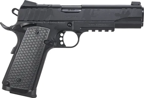EAA Girsan MC1911 S Influencer 38 Super 5 in Black Camo 9+1 Semi-Auto - View 2