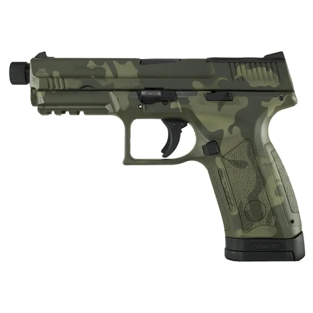 EAA Girsan 390365 MC9 9mm Pistol 17+1 Olive Drab Green Camo 4.6" Barrel - View 2