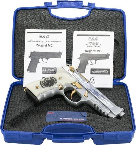 EAA Girsan 391089 Regard MC Liberador 9MM 18+1 SS Pistol 4.9" Barrel - View 2