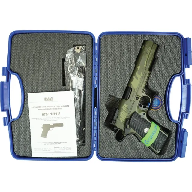 EAA MC1911S 10MM Pistol 9+1 Dark Earth Steel Super Sight - View 2