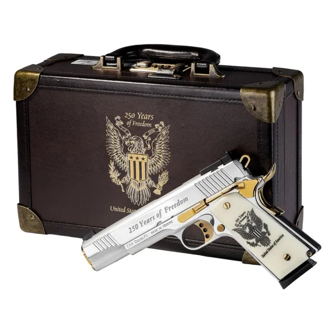 EAA Girsan MC1911 45 ACP 8Rd Chrome Special Edition - View 2