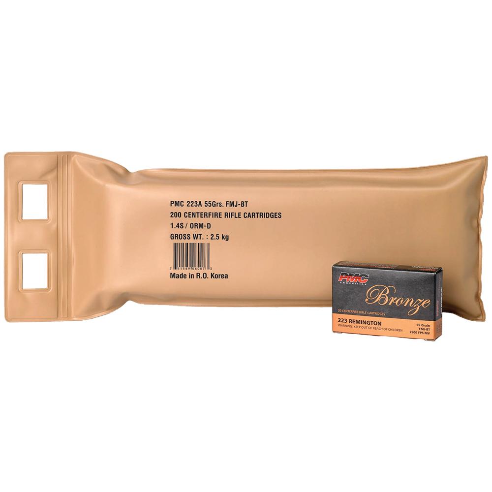 PMC 223A 223 Remington 55gr FMJ BT 200 Rounds Battle Pack - View 2
