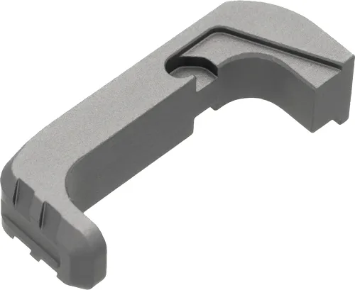Tyrant CNC TDGEMRGG Extended Magazine Release Glock Gen4-5 Grey Aluminum - View 2
