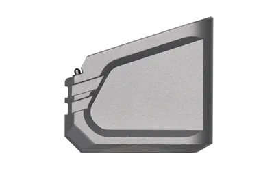 Tyrant CNC TDG17MAGEXG Glock 17/19x/22/34/45 5rd Aluminum Extension - View 2