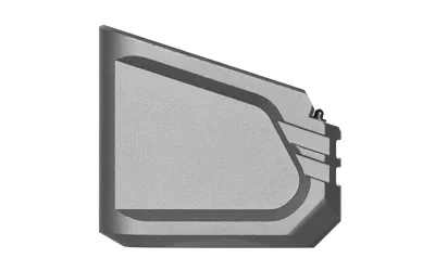 Tyrant CNC TDG17MAGEXG Glock 17/19x/22/34/45 5rd Aluminum Extension - View 3