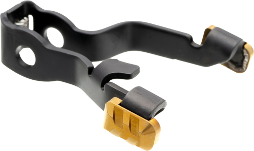 Tyrant CNC TDGSTOP5GOLD Gold Extended Slide Release 9mm Glock Gen5 - View 2