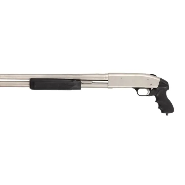 Hogue 05015 12 Gauge OverMolded Tamer Black Polymer Mossberg 500/590/835 - View 2
