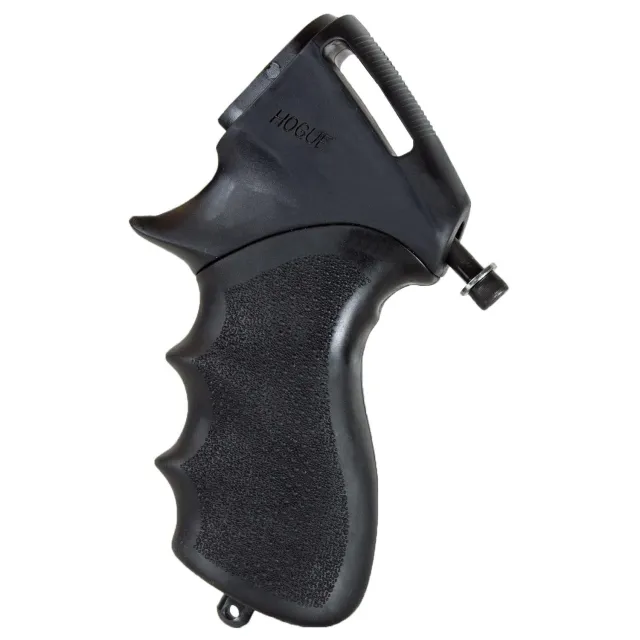 Hogue 08714 Tamer Rubber Pistol Grip Remington 870 12ga Black - View 2