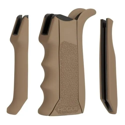 Hogue 13043 Modular Overmolded Rubber Pistol Grip Flat Dark Earth AR-15/M16 - View 2