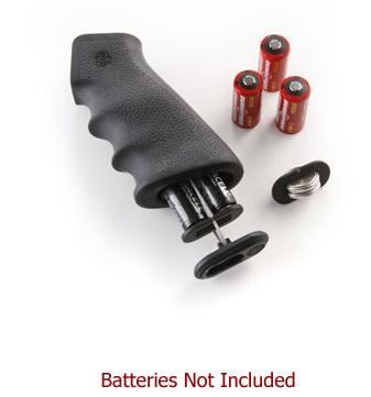 Hogue 15010 OVERMOLDED Black Rubber Grip with Storage Compartment - View 2