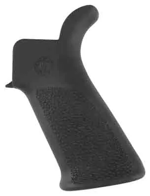 Hogue Grips Beavertail AR-15/M16 Rubber NO Finger Grooves Black - View 2