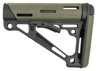 Hogue 15240 AR-15/M-16 OverMolded Collapsible Buttstock OD Green - View 2