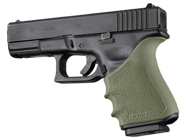 Hogue HandALL Beavertail Grip Sleeve f/Glk 19 23 25 32 38 Gen 3-4 17041 - View 2