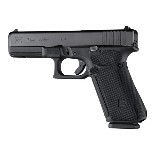 Hogue 17178 Wrapter Rubber Adhesive Grip Glock 17 19X 45 Block Texture - View 2