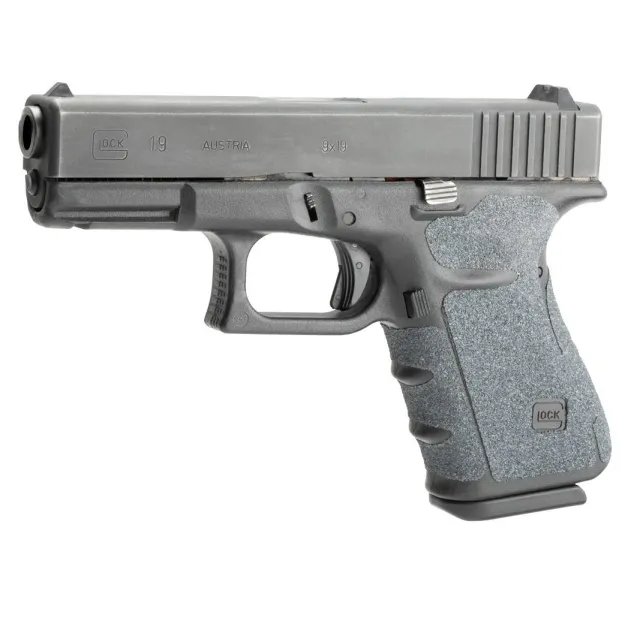 Hogue Glock Gen 5 Adhesive Grip Black Ultra Thin Heavy Grit - View 2