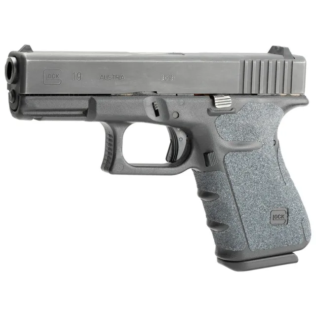 Hogue Wrapter Grit Adhesive Grip for Glock 19 23 32 38 Black 17239 - View 2