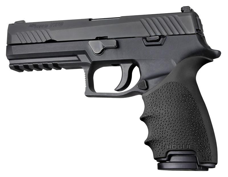 Hogue 17600 HandAll Beavertail Grip Sleeve Textured Black - View 2