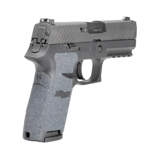 Sig Sauer P320 Compact Medium Grip Adhesive Wrap Black by Hogue - View 2