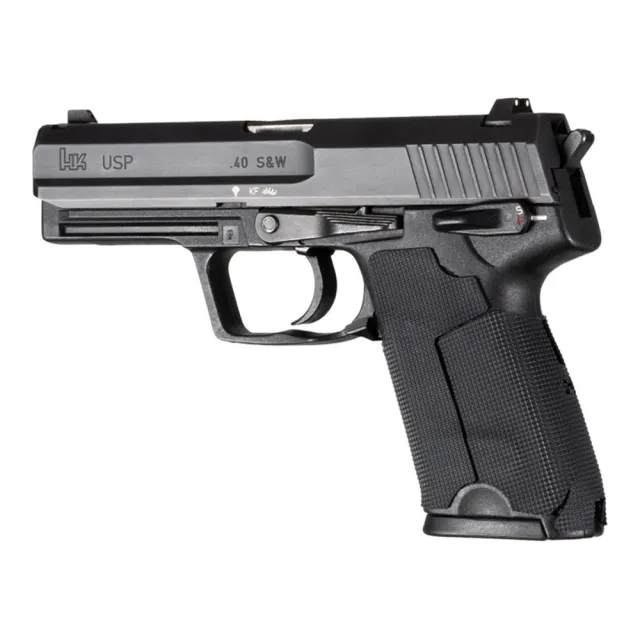 Hogue 17908 Wrapter Black Rubber Fits H&K USP - View 2